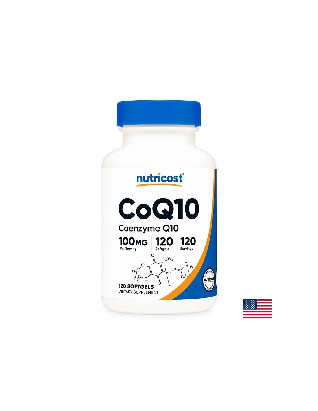 Για μια υγιή καρδιά και ενέργεια - Coenzyme Q10, 120 κάψουλες Softgel