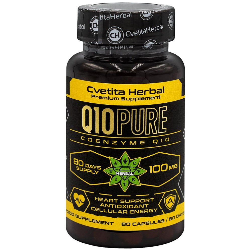 Q10 Pure 100 mg - 80 κάψουλες