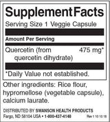 Quercetin 475 mg - 60 κάψουλες