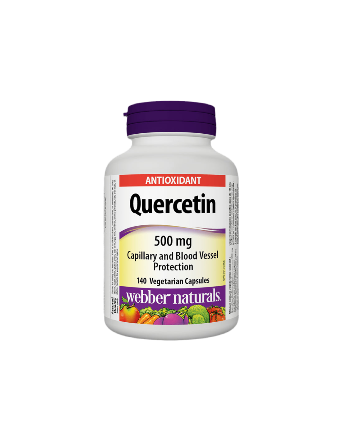 Quercetin/quercetin 500 mg, 140 κάψουλες