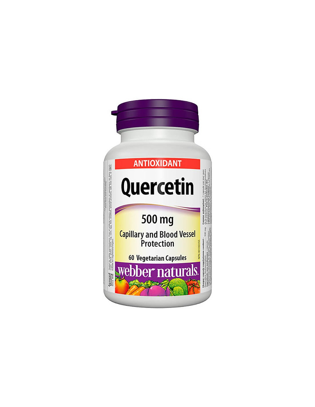 Quercetin - Quercetin 500 mg, 60 κάψουλες