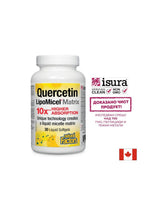 Quercetin 250 mg Matrix Lipomicel - 30 κάψουλες πηκτής