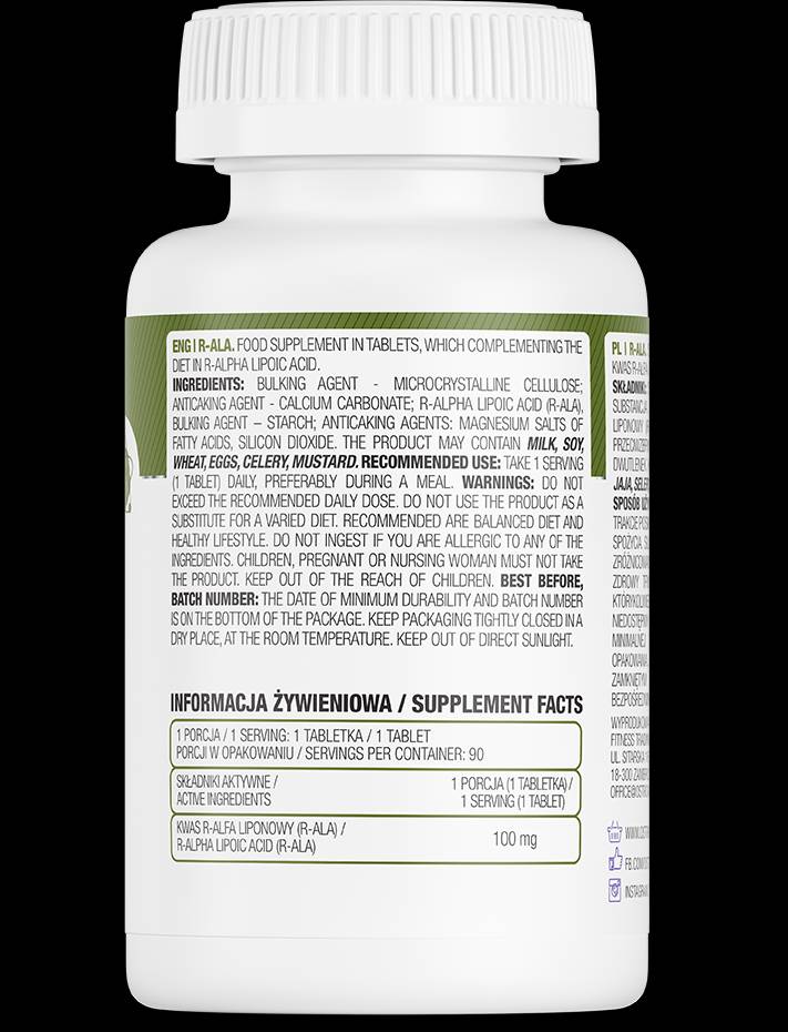 R-ALA 100 mg 90 δισκία