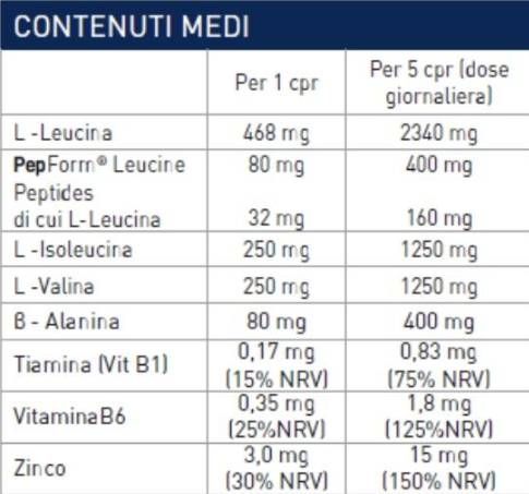 Ramtech - BCAA 2: 1: 1 - 360 δισκία