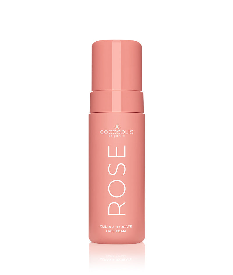 ROSE Clean & Ενυδατικός αφρός προσώπου 150 μλ