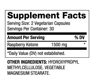 Raspberry Ketone 750 mg/60 καπάκια