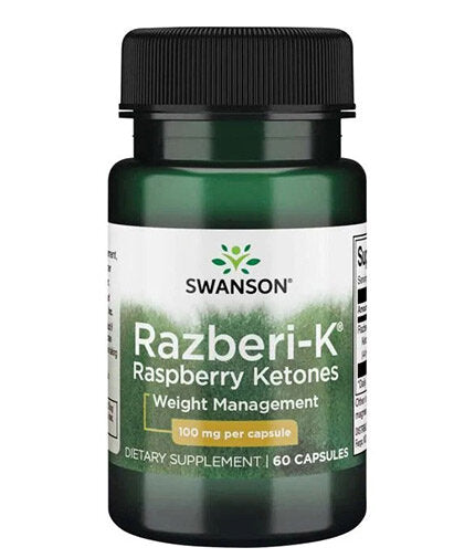 Razberi - K 100 mg | Κετόνες βατόμουρου - 60 κάψουλες