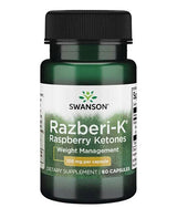 Razberi - K 100 mg | Κετόνες βατόμουρου - 60 κάψουλες