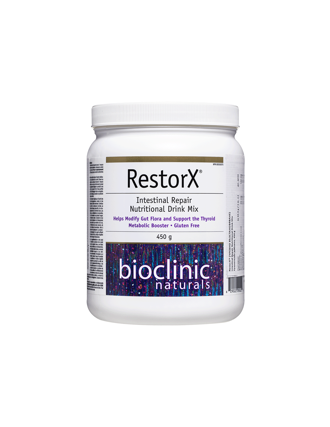 Restorx ™ εντερική επισκευή θρεπτικών ποτών μείγμα x 450 g