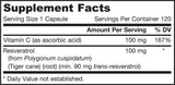 Ρεσβερατρόλη 100 mg - 120 κάψουλες