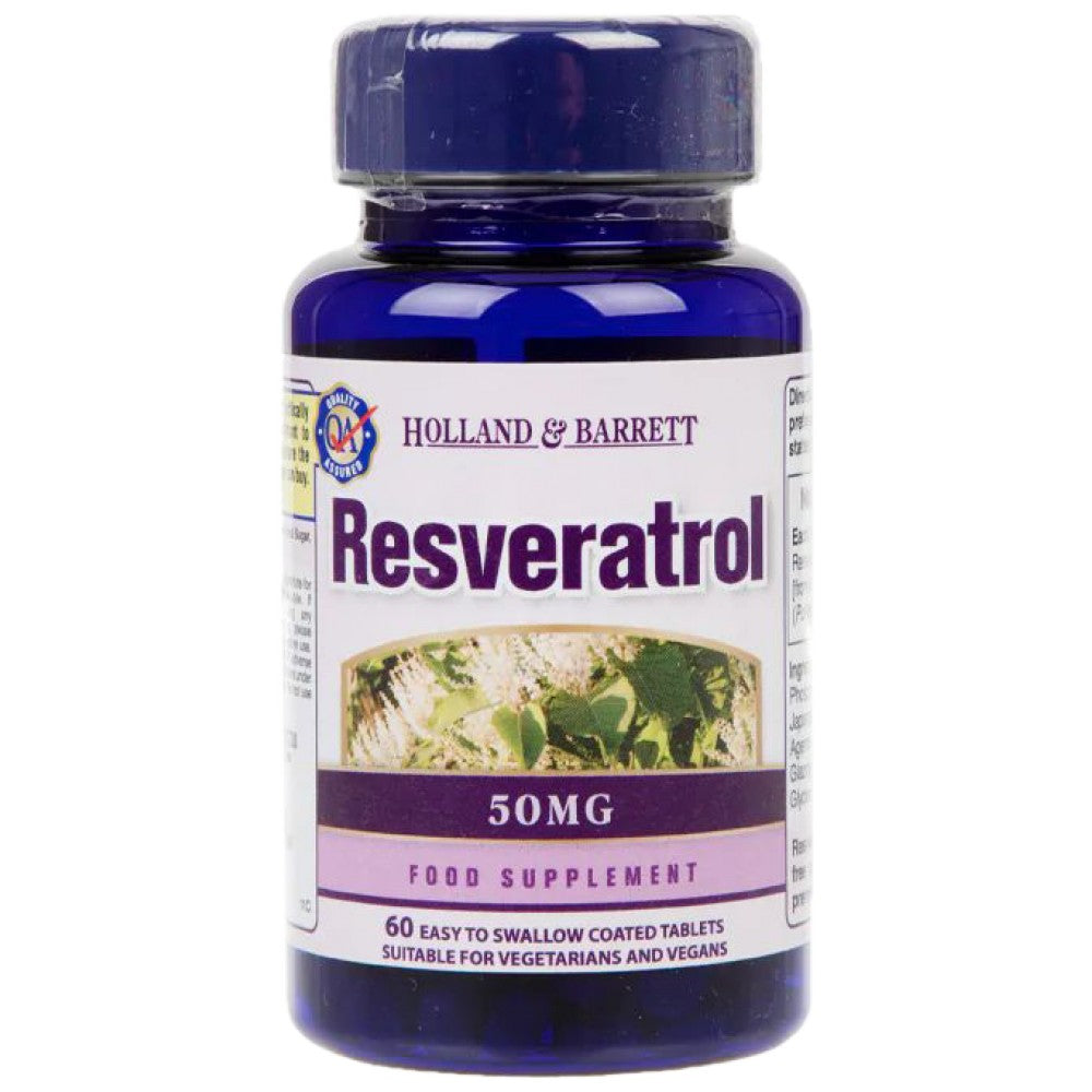 Ρεσβερατρόλη 50 mg 60 Δισκία
