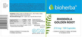 Rhodiola Golden Root 210 mg - 100 κάψουλες