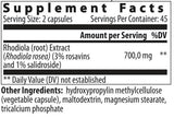 Rhodiola Rosea - 90 κάψουλες