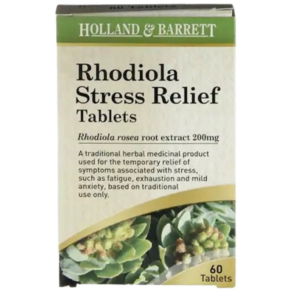 Rhodiola Stress Relief 200 mg - 60 Δισκία