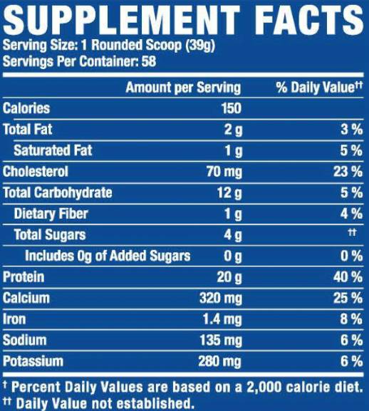 Ronnie Whey XS - 2270 γραμμάρια