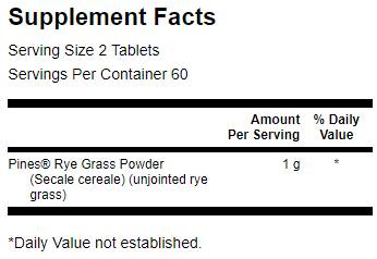 Rye Grass 120 δισκία