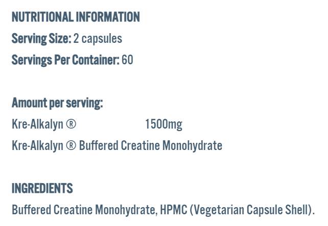 Kre -Alkalyn 1500 - 120 κάψουλες