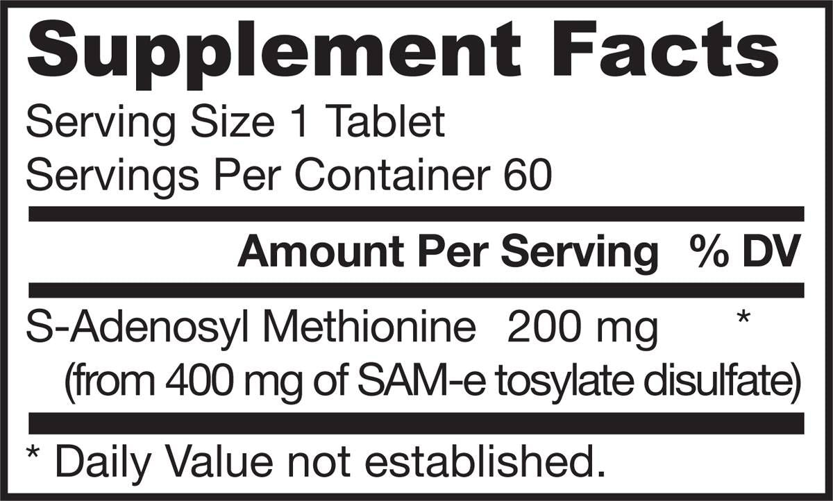 SAM-e 200 mg - 60 Δισκία