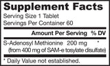 SAM-e 200 mg - 60 Δισκία