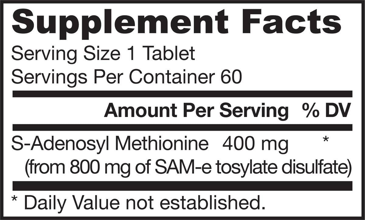 SAM-e 400 mg - 60 Δισκία