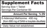 SAM-e 400 mg - 60 Δισκία