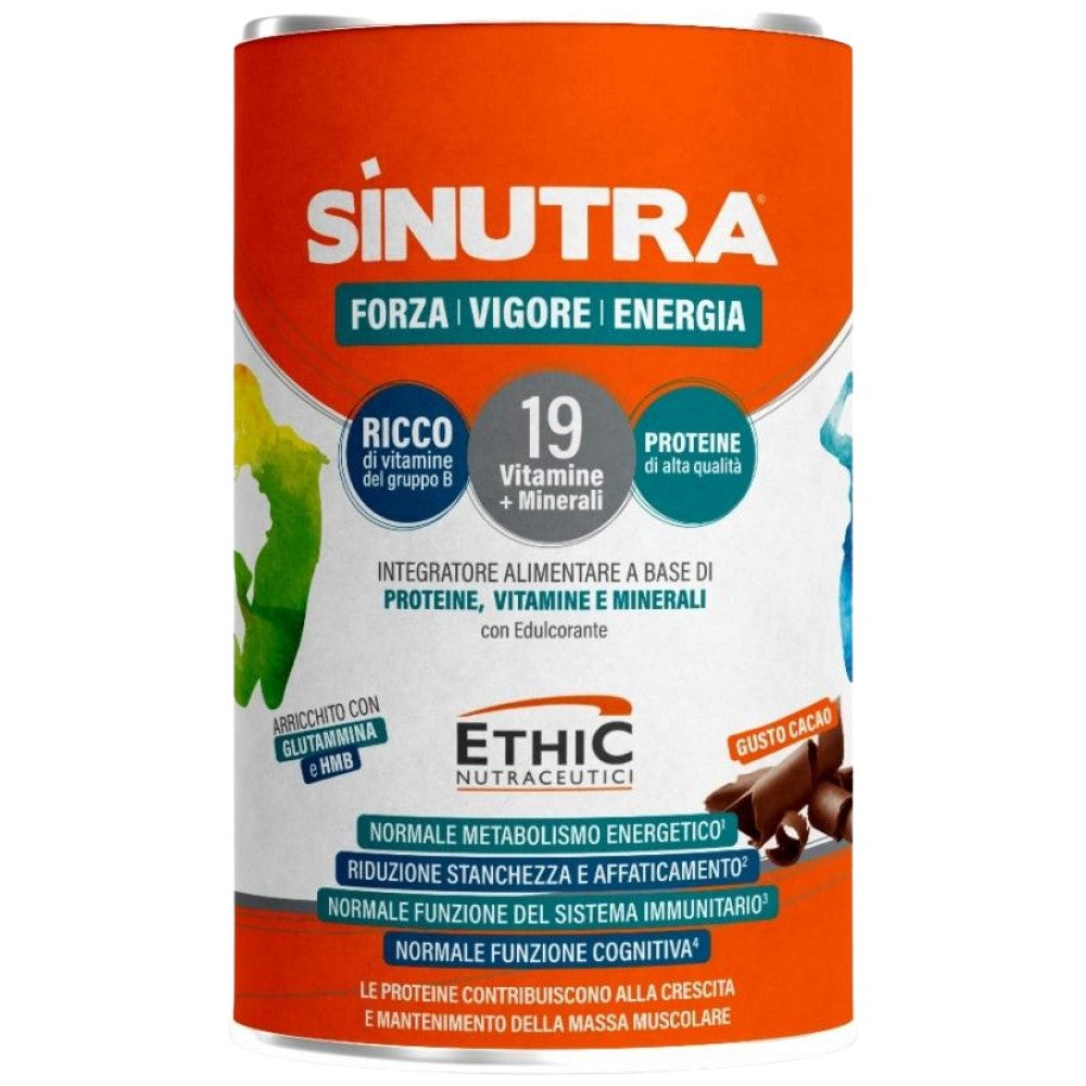 Sinutra | Πρωτεΐνες, βιταμίνες και μέταλλα - 270 γραμμάρια