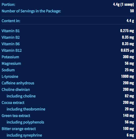 Stim Pak [220 γραμμάρια, 50 μερίδες]