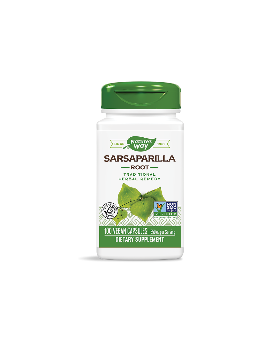 Ρίζα Sarsaparilla 425 mg - 100 κάψουλες