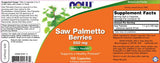 Saw Palmetto Berries 550 mg - 250 κάψουλες