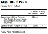 SAW Palmetto - Μέγιστη ισχύς 320 mg 60 κάψουλες πηκτής