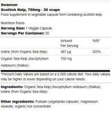 Scottish Kelp 750 mg 30 κάψουλες