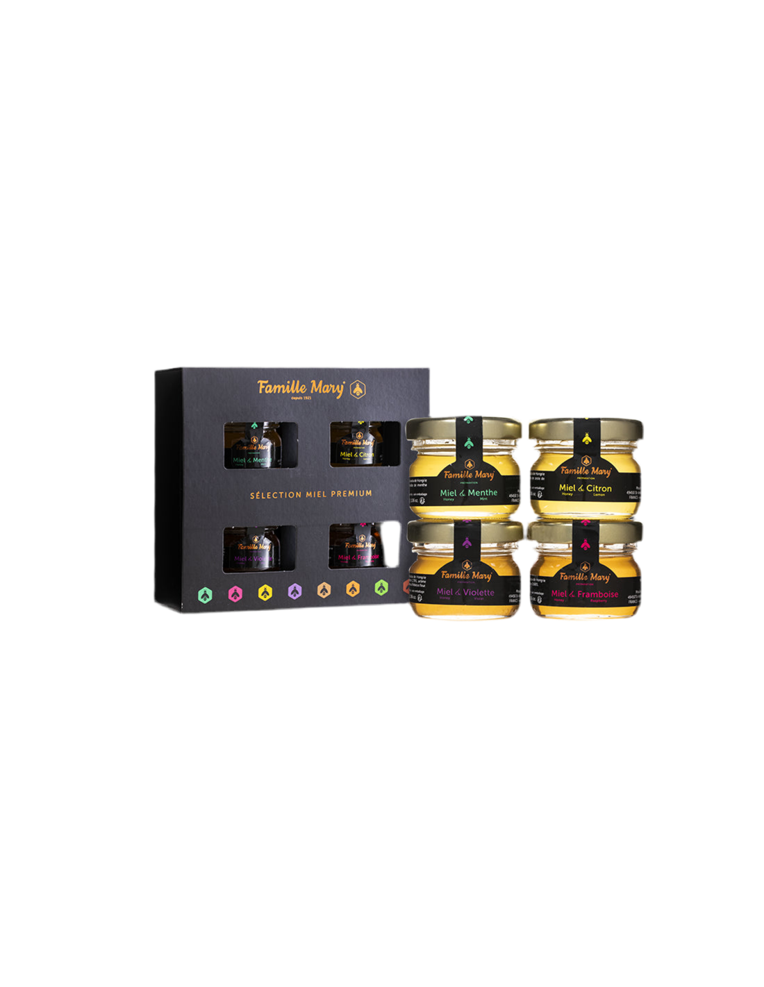 Επιλογή των ανοικμάτων Acacia Premium με αιθέρια έλαια - Επιλογή Miel Premium, 4 τεμ. x 30 g