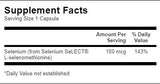 Σελήνιο 100 MCG (L -Selenomethionine) - 300 κάψουλες