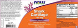 Shark Cartilage 750 mg - 100 κάψουλες