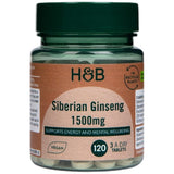 Siberian ginseng 1500 mg - 120 δισκία