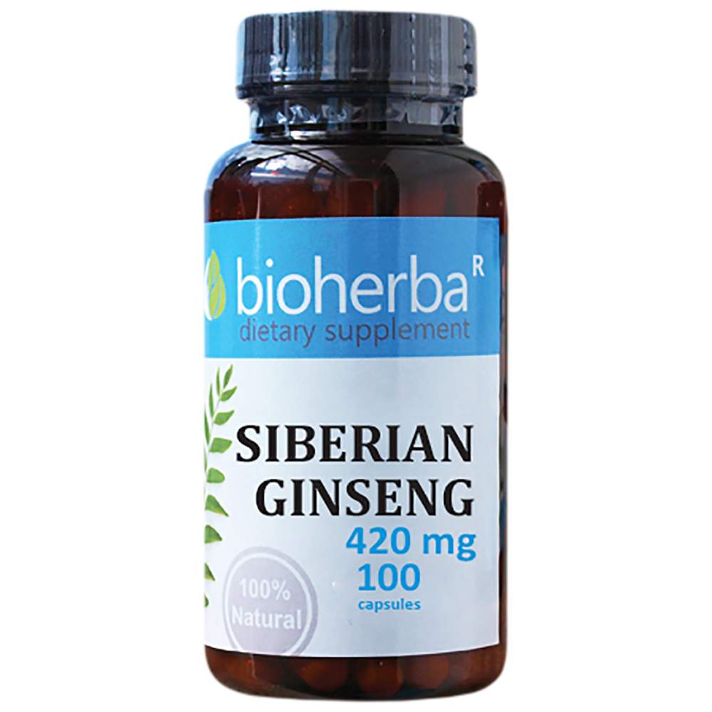 Σιβηριανή Ginseng 420 mg - 100 κάψουλες
