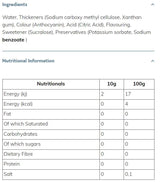 Σιρόπι Skinny | Μύρτιλο - 425 ml