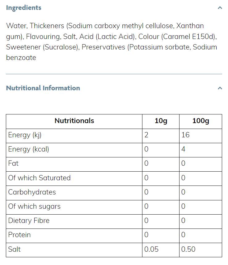 Σιρόπι Skinny | Αλατισμένη καραμέλα - 425 ml