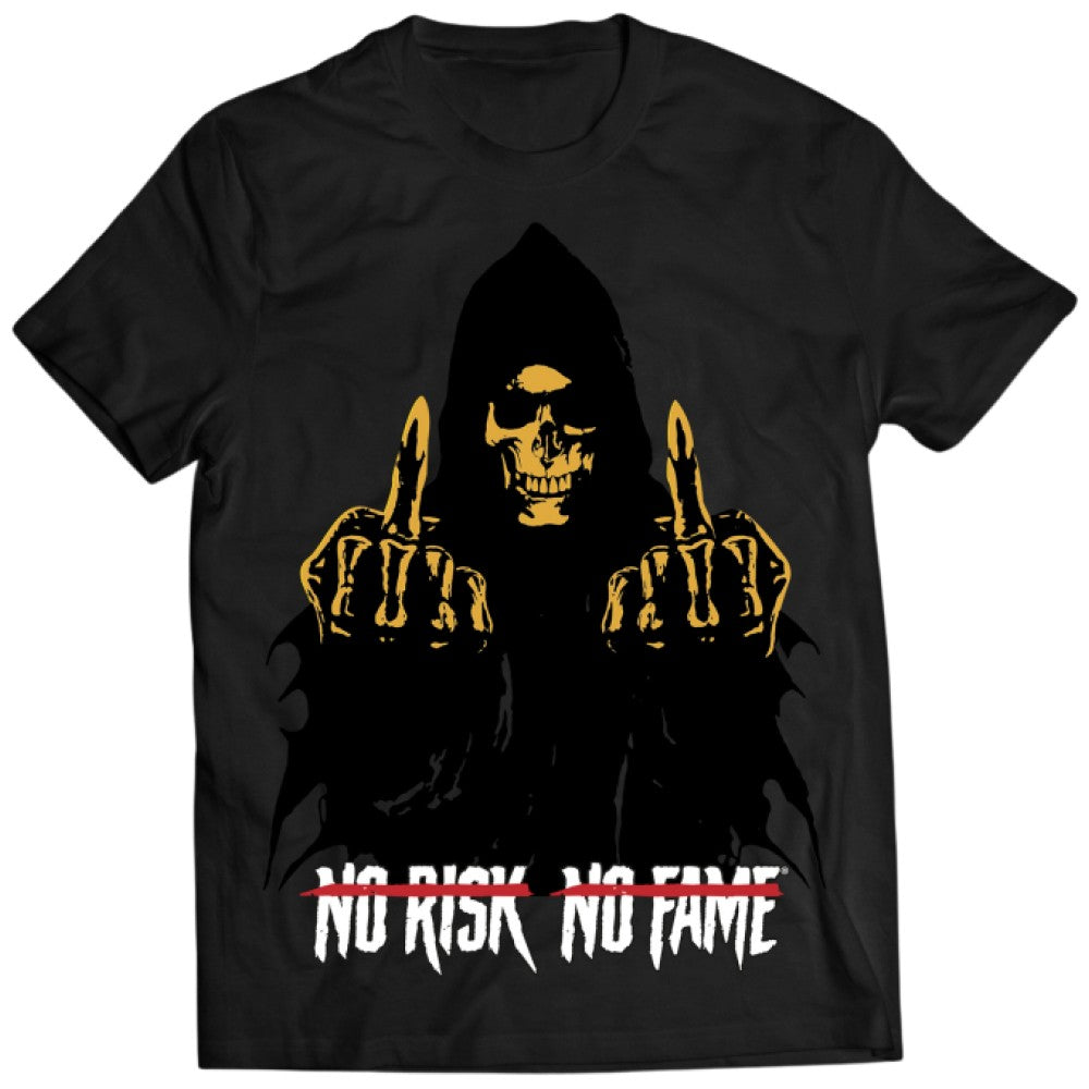 Skull Labs T-Shirt | Μαύρο-Χρυσό