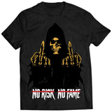 Skull Labs T-Shirt | Μαύρο-Χρυσό