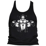 Skull Labs TankTop | Μαύρο-Λευκό