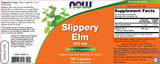 Slippery Elm 400 mg - 100 κάψουλες