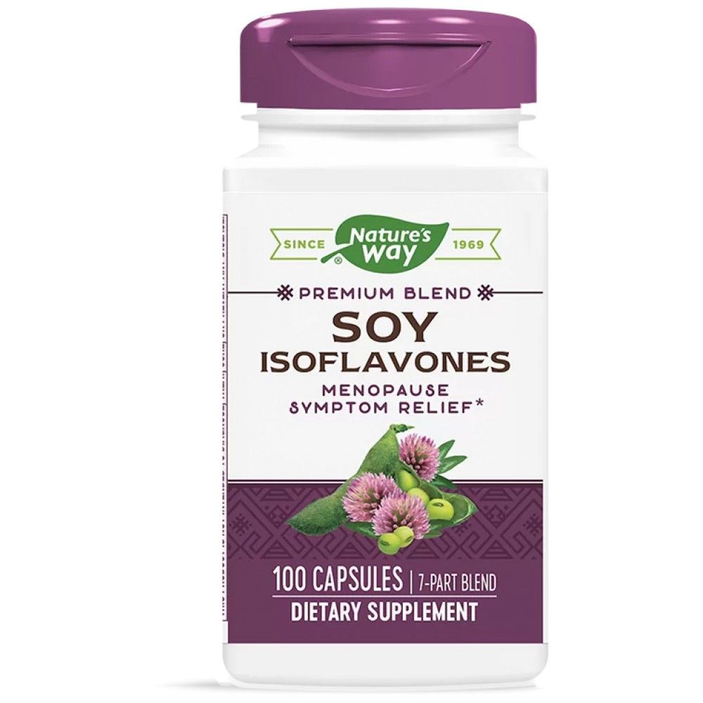 Ισοφλαβόνες σόγιας 500 mg - 100 κάψουλες