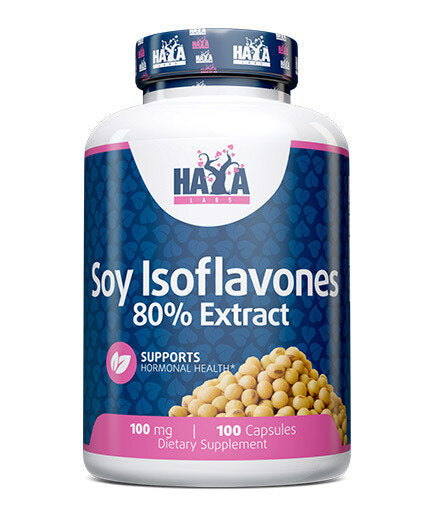 ΣΟΕ ISOFLAVONES 80% Εκχύλισμα μη-GMO 100mg/100 καπάκια.