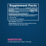 ΣΟΕ ISOFLAVONES 80% Εκχύλισμα μη-GMO 100mg/100 καπάκια.