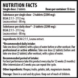 Spartan Force BCAA Leuzea 100 Δισκία