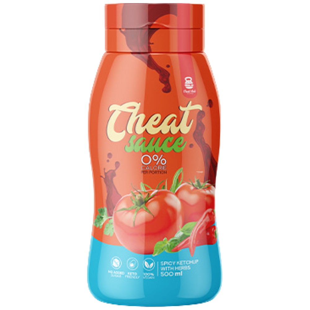 Πικάντικο κέτσαπ/σάλτσα 0 θερμίδων - 500 ml