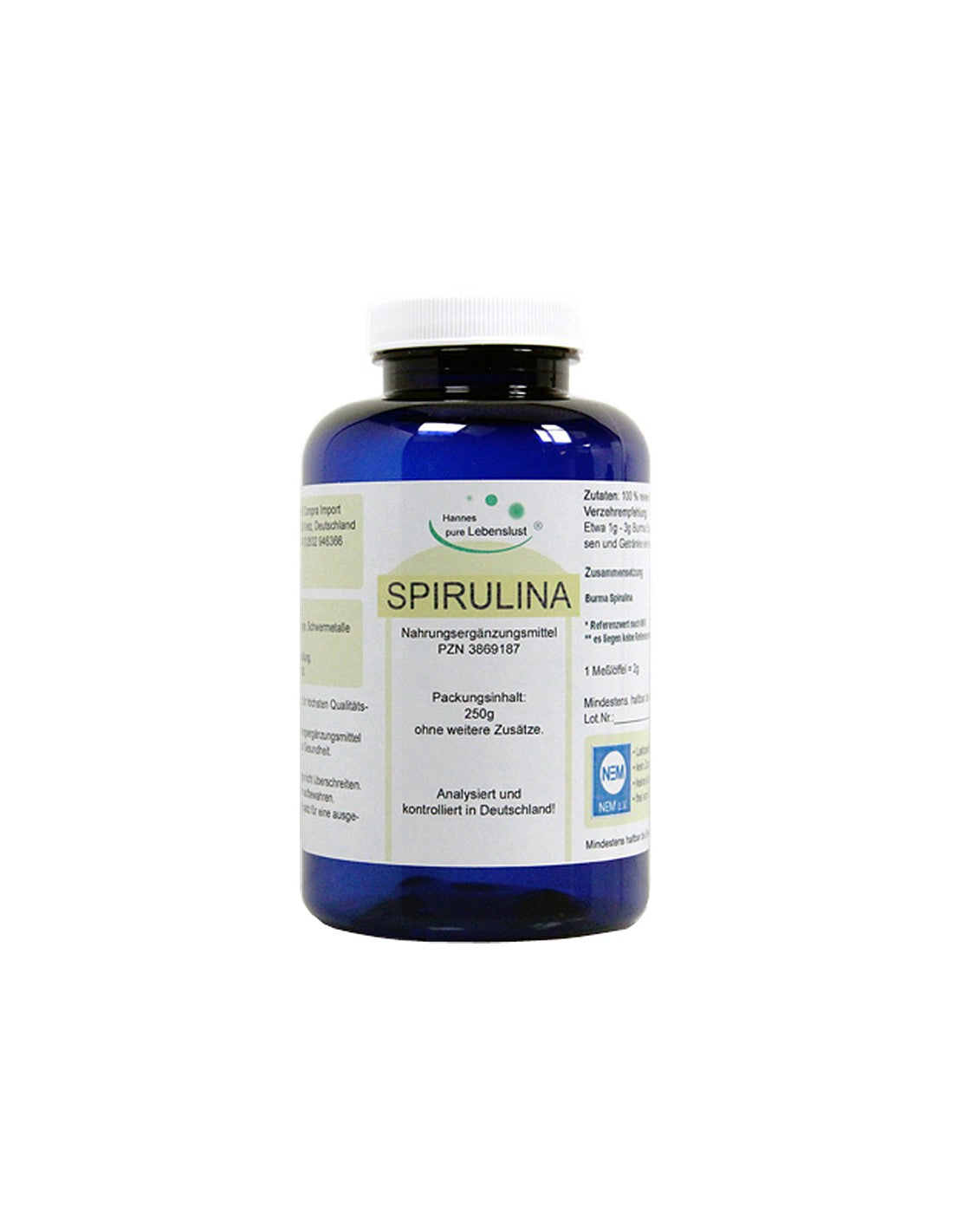 Spirulina - Spirulina, 250 g (σκόνη) el compra