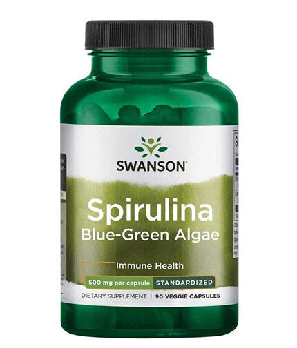 Spirulina Blue -Green Algae 10% Φυκοκυανίνη 500 mg - 90 κάψουλες