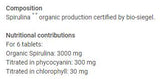 Σπιρουλίνα | Vegan Bio 500 mg - 100 δισκία